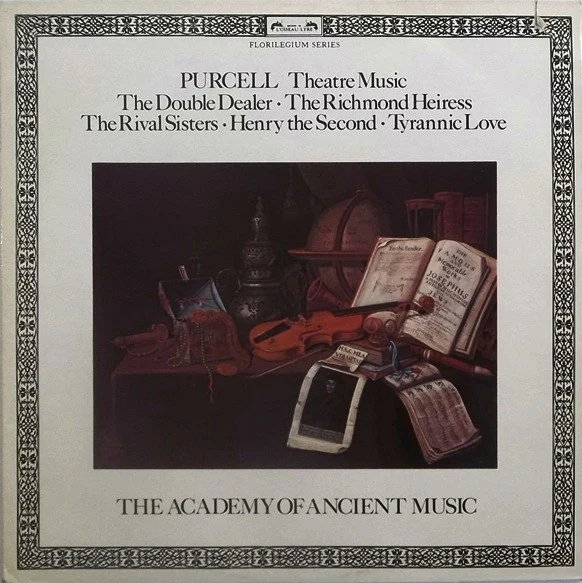 Henry Purcell - The Academy Of Ancient Music - Theatre Music Vol. V (The Double Dealer • The Richmond Heiress • The Rival Sisters • Henry The Second • Tyrannic Love) (LP) (Very Good Plus (VG+))