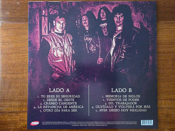 Hermética - Grandes Exitos (LP) (Mint (M)) - Image 2