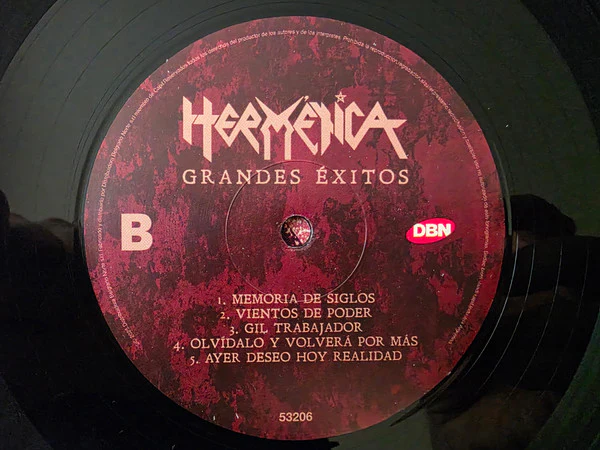 Hermética - Grandes Exitos (LP) (Mint (M)) - Image 4