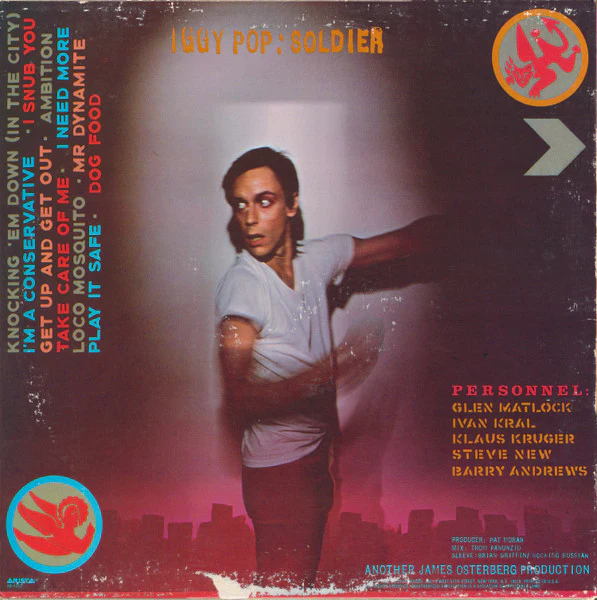 Iggy Pop - Soldier (LP) (Very Good Plus (VG+)) - Image 2