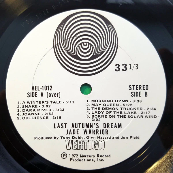 Jade Warrior - Last Autumn's Dream (LP) (Very Good Plus (VG+)) - Image 5