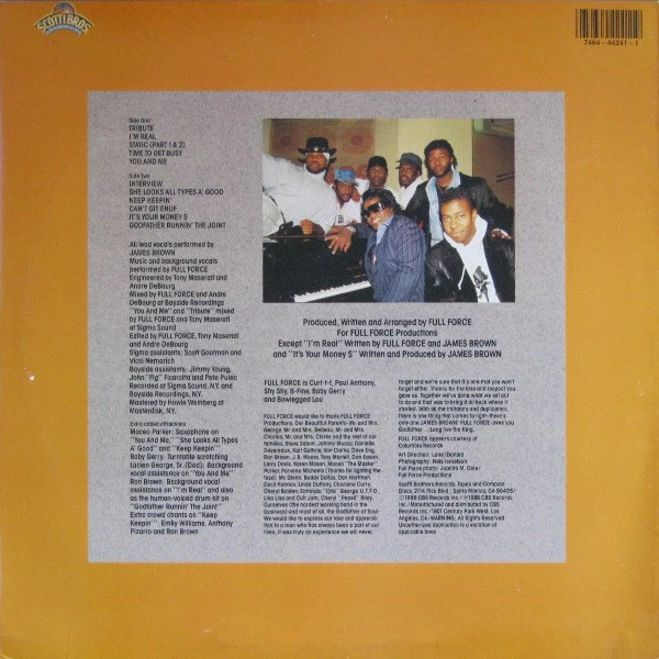James Brown - I'm Real (LP) (Very Good Plus (VG+)) - Image 3