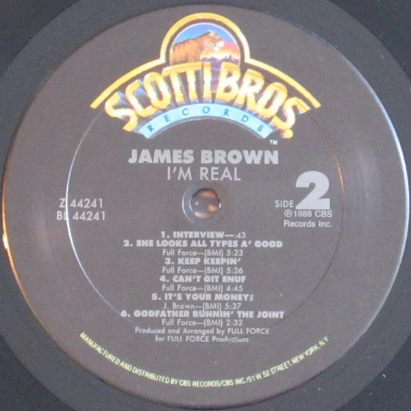 James Brown - I'm Real (LP) (Very Good Plus (VG+)) - Image 5