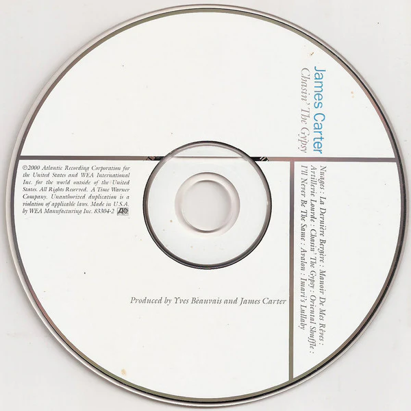 James Carter - Chasin' The Gypsy (CD) (Mint (M)) - Image 3