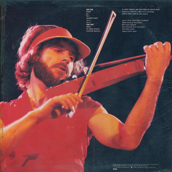Jean-Luc Ponty - Live (LP) (Mint (M)) - Image 2