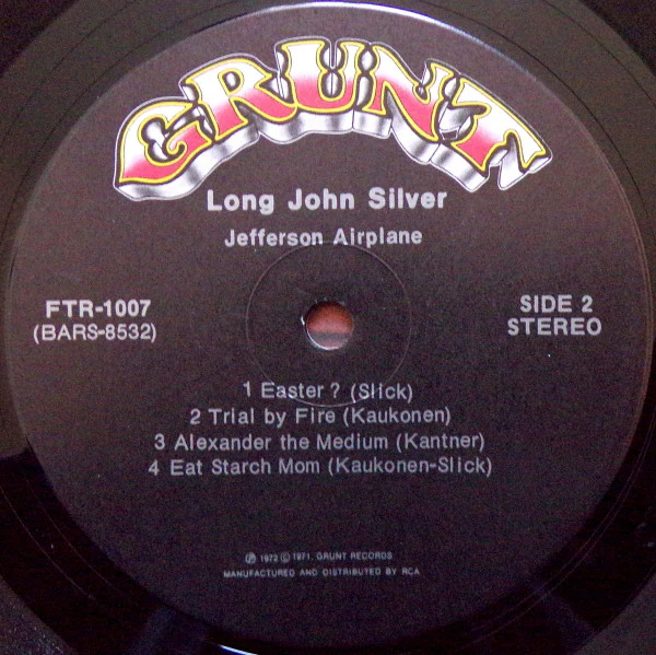 Jefferson Airplane - Long John Silver (LP) (Mint (M)) - Image 4