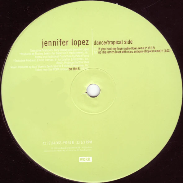 Jennifer Lopez - If You Had My Love (12") (Near Mint (NM or M-)) - Image 4