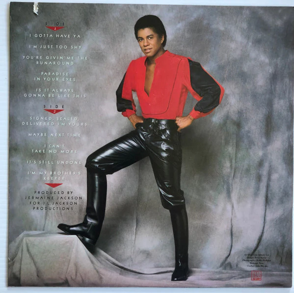 Jermaine Jackson - I Like Your Style (LP) (Mint (M)) - Image 2