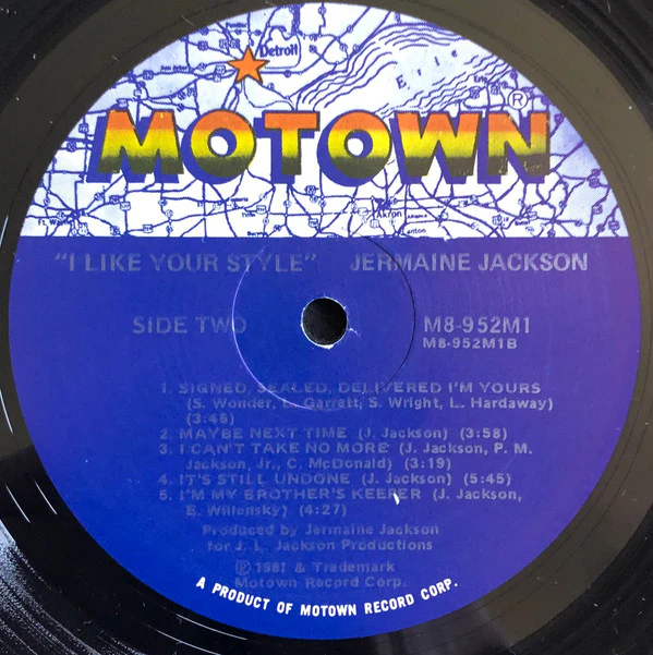 Jermaine Jackson - I Like Your Style (LP) (Mint (M)) - Image 4