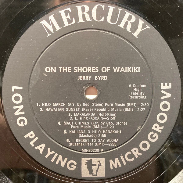 Jerry Byrd And His Orchestra - On The Shores Of Waikiki (LP) (Near Mint (NM or M-)) - Image 4