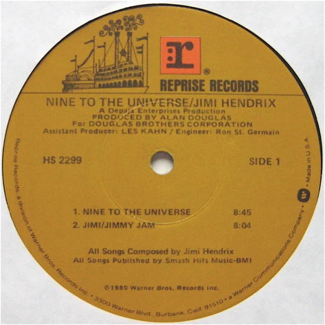 Jimi Hendrix - Nine To The Universe (LP) (Very Good Plus (VG+)) - Image 4