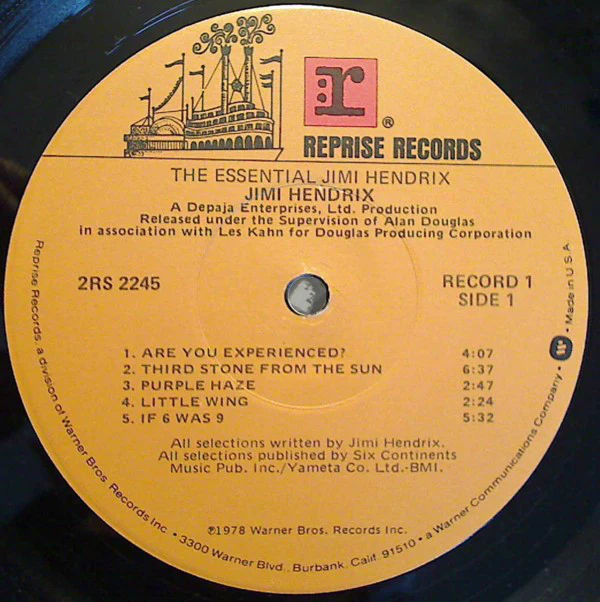 Jimi Hendrix - The Essential Jimi Hendrix (2xLP) (Very Good Plus (VG+)) - Image 4