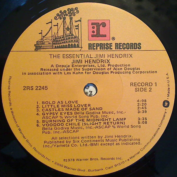 Jimi Hendrix - The Essential Jimi Hendrix (2xLP) (Very Good Plus (VG+)) - Image 5