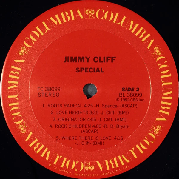 Jimmy Cliff - Special (LP) (Very Good Plus (VG+)) - Image 4