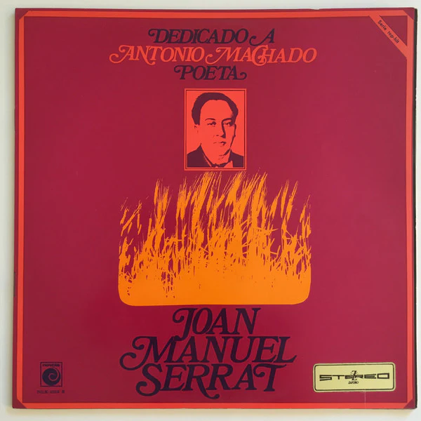 Joan Manuel Serrat - Dedicado A Antonio Machado, Poeta (LP) (Near Mint (NM or M-))