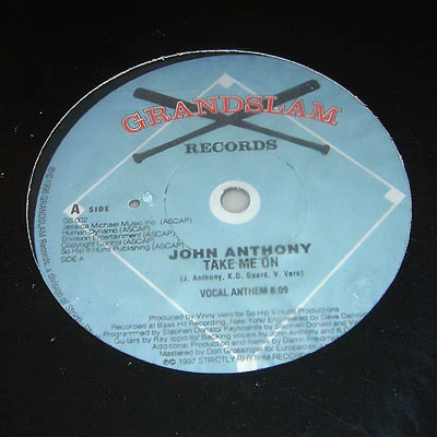 John Anthony - Take Me On (12") (Very Good Plus (VG+))