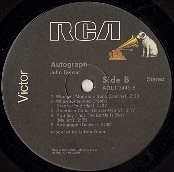 John Denver - Autograph (LP) (Mint (M)) - Image 4
