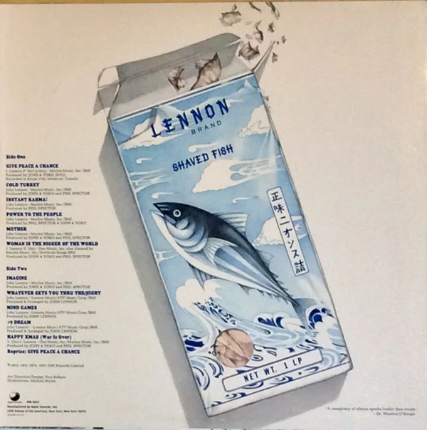 John Lennon, John Lennon, The Plastic Ono Band - Shaved Fish (LP) (Near Mint (NM or M-)) - Image 2