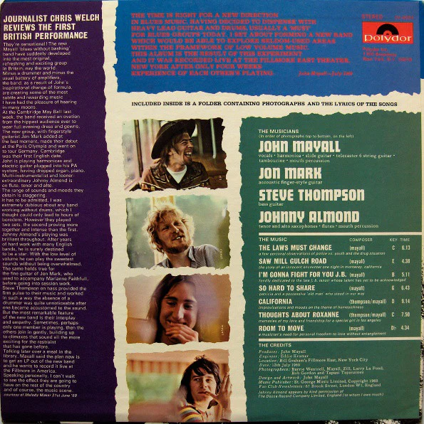 John Mayall - The Turning Point (LP) (Very Good Plus (VG+)) - Image 2