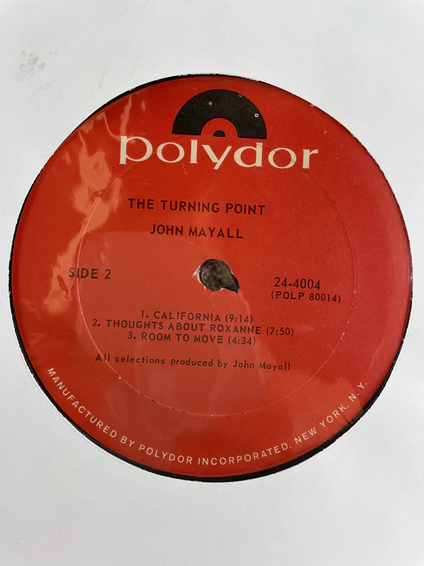 John Mayall - The Turning Point (LP) (Very Good Plus (VG+)) - Image 4