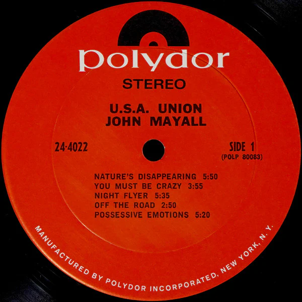 John Mayall - USA Union (LP) (Very Good Plus (VG+)) - Image 5
