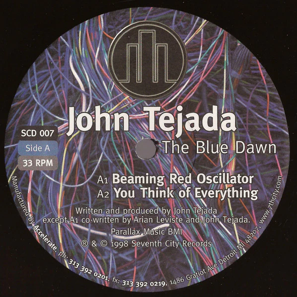 John Tejada - The Blue Dawn (12") (Very Good (VG))