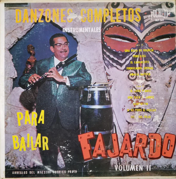 Jose Fajardo And His Orchestra - Danzones Completos Para Bailar - Volumen II (LP) (Good Plus (G+))
