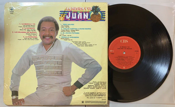 Juan Piña Y Su Orquesta - La Música Y Yo (LP) (Very Good Plus (VG+)) - Image 2