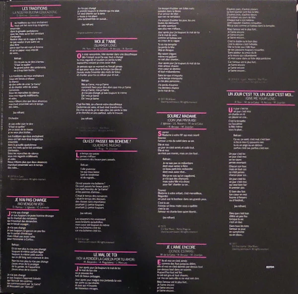 Julio Iglesias - A Vous Les Femmes (LP) (Mint (M)) - Image 3