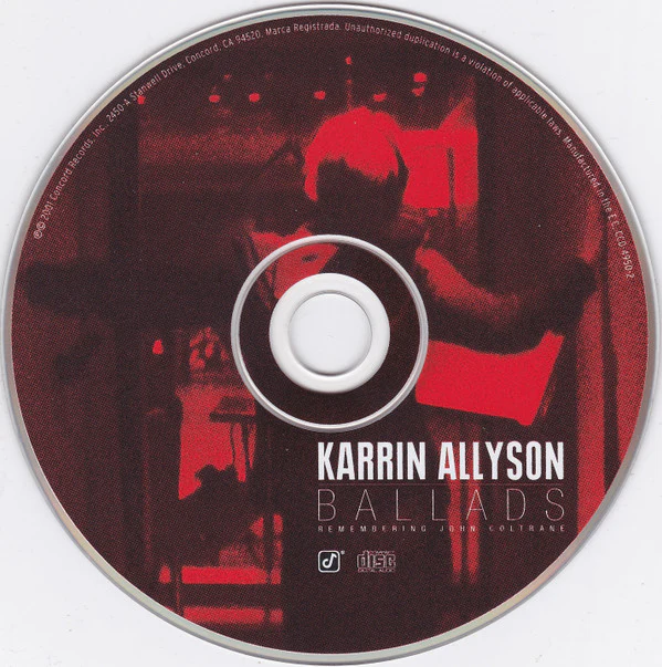 Karrin Allyson - Ballads: Remembering John Coltrane (CD) (Near Mint (NM or M-)) - Image 3