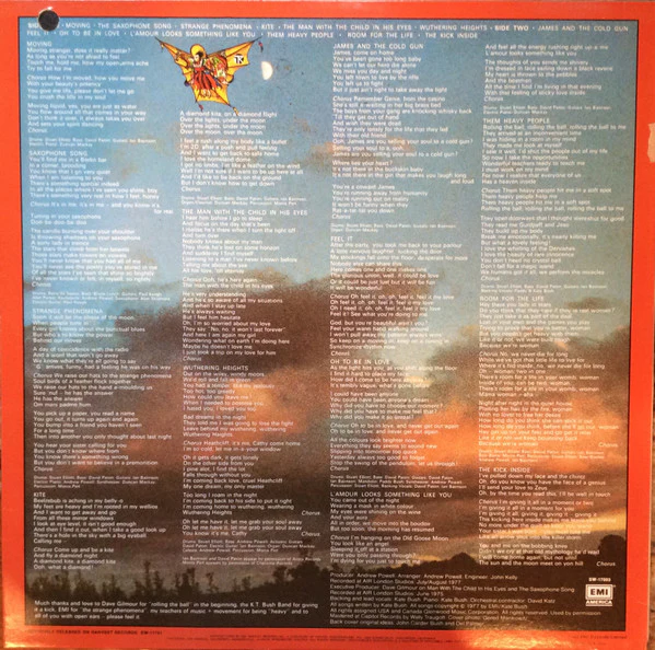 Kate Bush - The Kick Inside (LP) (Very Good Plus (VG+)) - Image 2