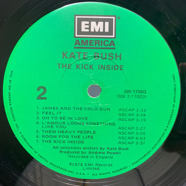 Kate Bush - The Kick Inside (LP) (Very Good Plus (VG+)) - Image 4