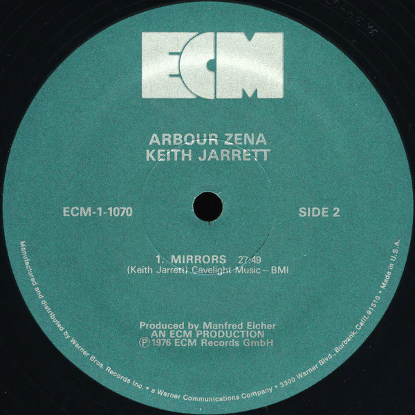 Keith Jarrett - Arbour Zena (LP) (Very Good Plus (VG+)) - Image 4
