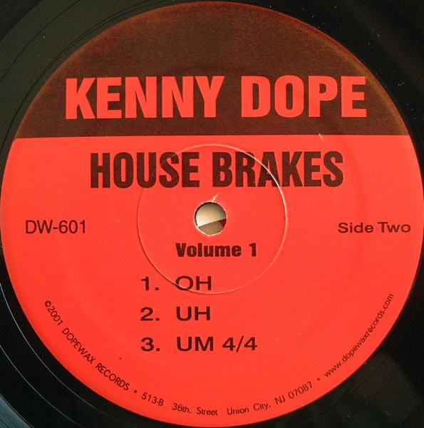 Kenny "Dope" Gonzalez - House Brakes Vol. 1 (12") (Very Good Plus (VG+)) - Image 4