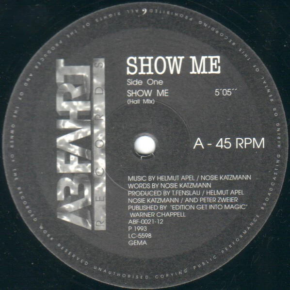 Kim Sanders - Show Me (12") (Very Good Plus (VG+)) - Image 3