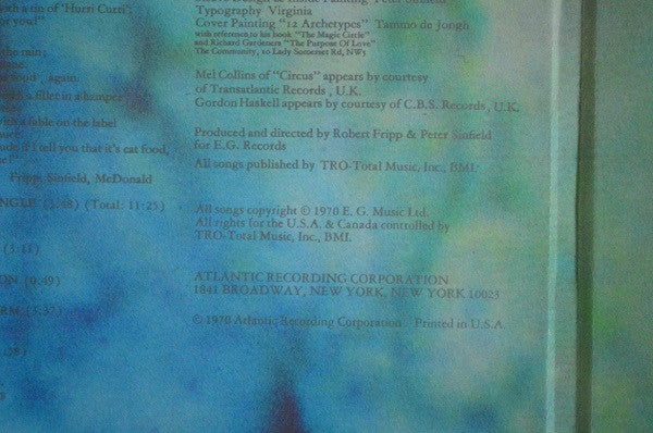 King Crimson - In The Wake Of Poseidon (LP) (Very Good Plus (VG+)) - Image 3
