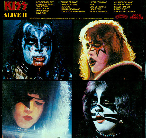 Kiss - Alive II (2xLP) (Very Good Plus (VG+)) - Image 2