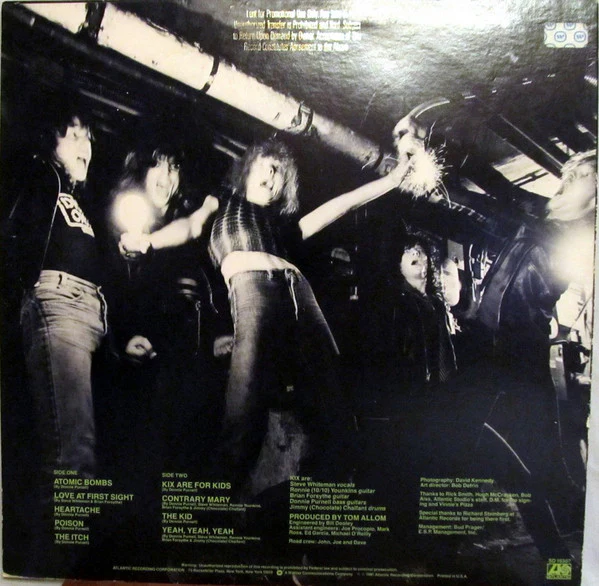 Kix - Kix (LP) (Very Good Plus (VG+)) - Image 2
