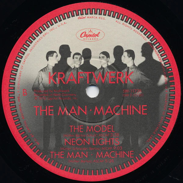 Kraftwerk - The Man • Machine (LP) (Very Good Plus (VG+)) - Image 4