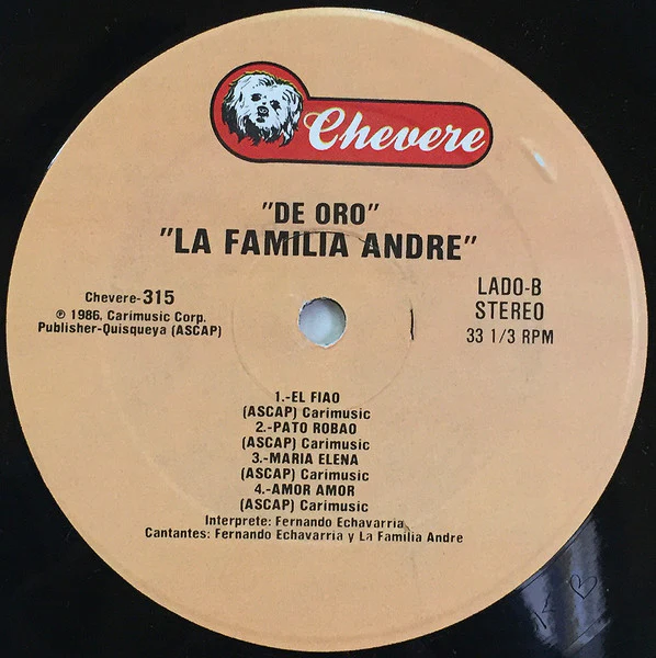 La Familia André - Amor Amor (LP) (Mint (M)) - Image 4