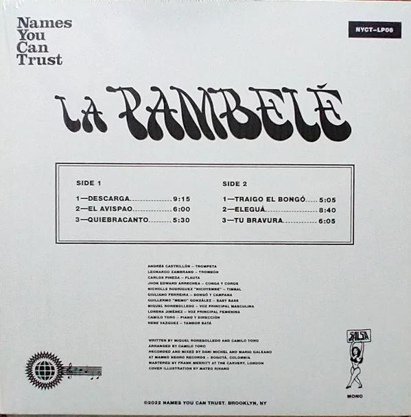 La Pambelé - La Pambelé (LP) (Mint (M)) - Image 2