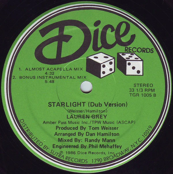 Lauren Grey - Starlight (12") (Mint (M)) - Image 4