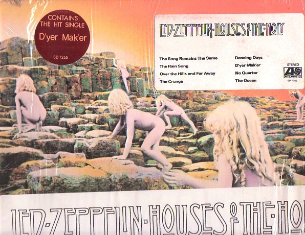 Led Zeppelin - Houses Of The Holy (LP) (Very Good (VG)) - Image 3