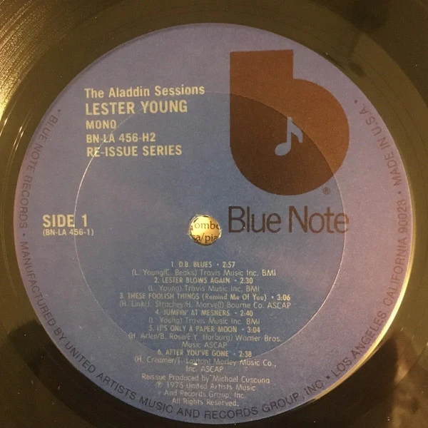 Lester Young - The Aladdin Sessions (2xLP) (Near Mint (NM or M-)) - Image 5
