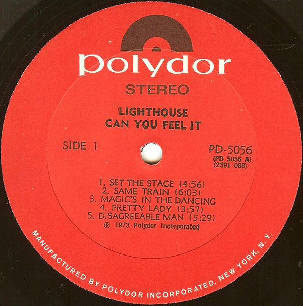 Lighthouse - Can You Feel It (LP) (Near Mint (NM or M-)) - Image 3