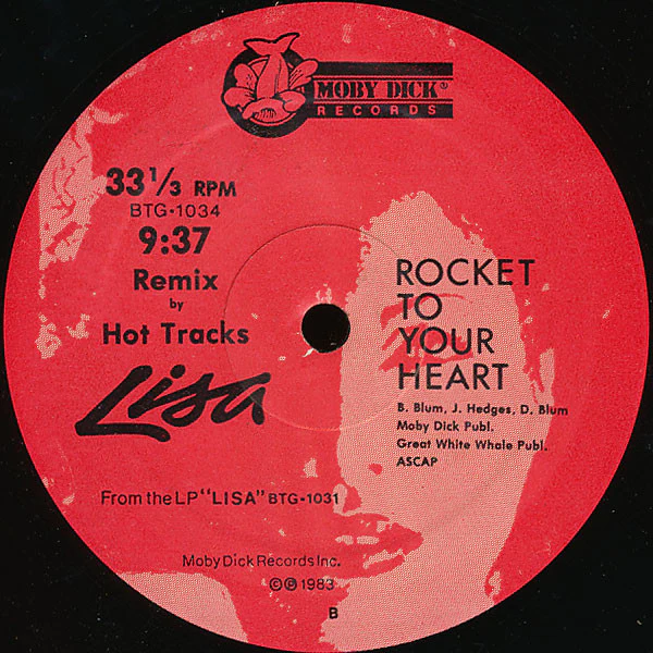 Lisa - Rocket To Your Heart (12") (Very Good Plus (VG+)) - Image 2
