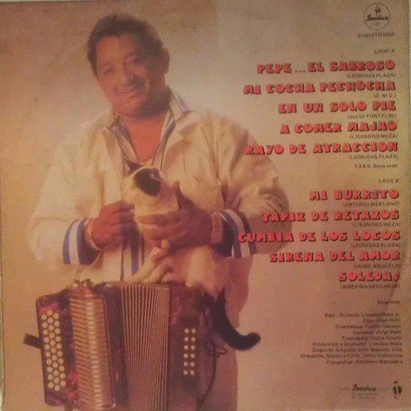 Lisandro Meza Y Su Conjunto - El Sabroso (LP) (Mint (M)) - Image 2