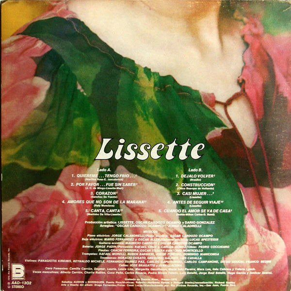 Lissette - Quiereme (LP) (Near Mint (NM or M-)) - Image 4