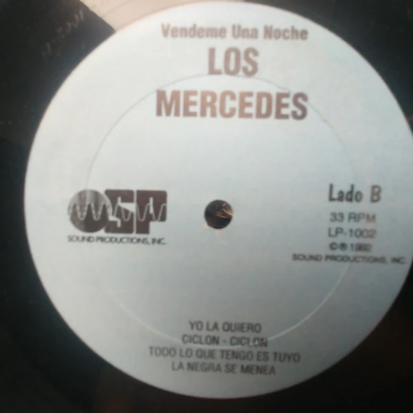 Los Hermanos Mercedes - Vendeme Una Noche (LP) (Near Mint (NM or M-)) - Image 4
