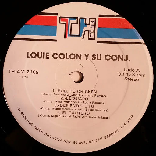 Louie Colon Y Su Conjunto - Pollito = Chicken, Lapiz = Pencil (LP) (Near Mint (NM or M-)) - Image 3